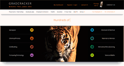 Desktop Screenshot of gradcracker.com