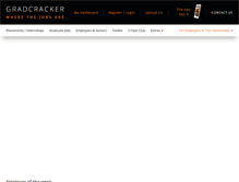 Tablet Screenshot of gradcracker.com